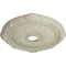 Ekena Millwork Heaton Ceiling Medallion (Fits Canopies up to 6 1/2"), 27 1/2"OD x 3 7/8"ID x 2 1/4"P, Clear Yellow CM27HECYF - alternate 2